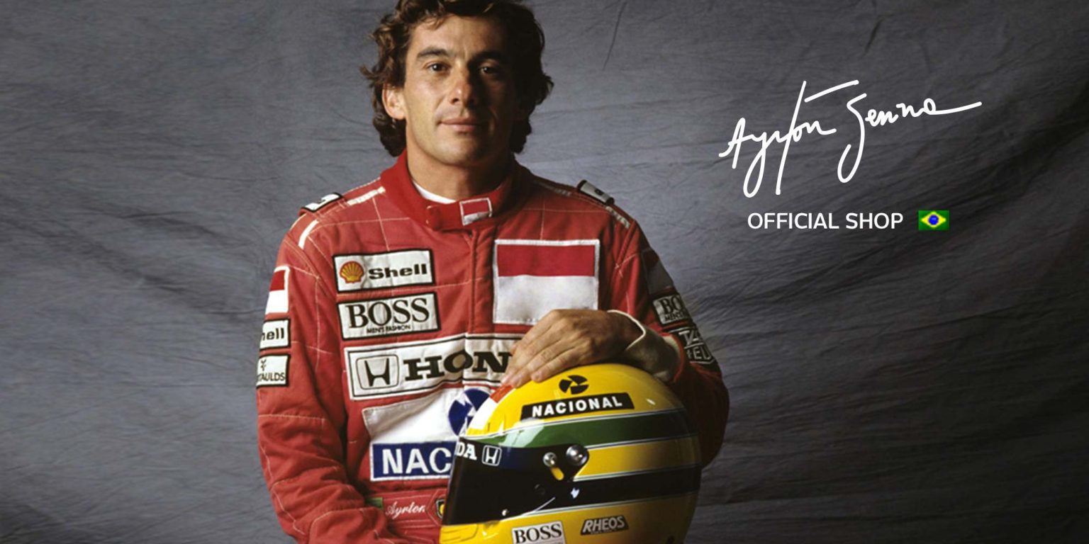 Você já conhece a loja oficial de produtos Ayrton Senna? - Ayrton Senna