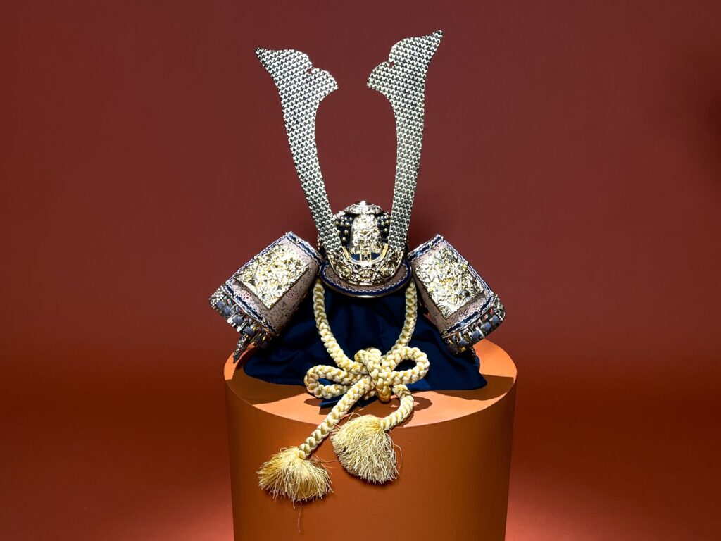 Capacete Samurai dado a Ayrton Senna por fã japonesa